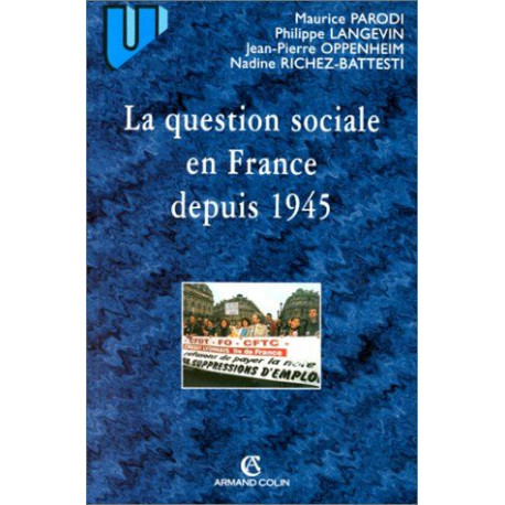 la question sociale en france depuis 1945 (u)