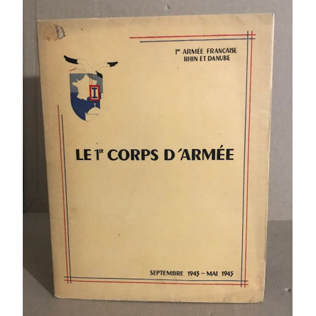 Le 1Er corps d'armée