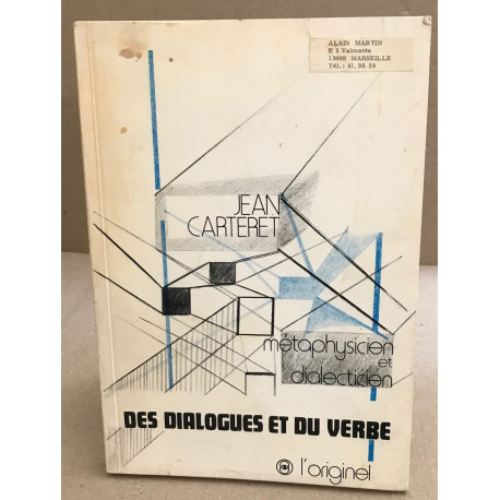 Des Dialogues et du verbe