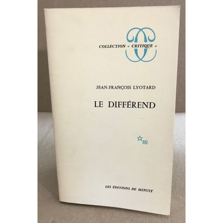 Le differend