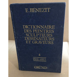Dictionnaire des peintres sculpteurs dessinateurs graveurs / tome 4...