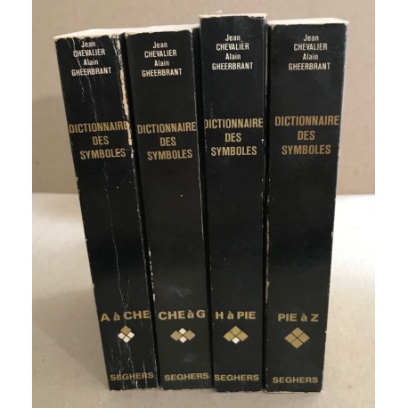 Dictionnaire des symboles / complet en 4 tomes