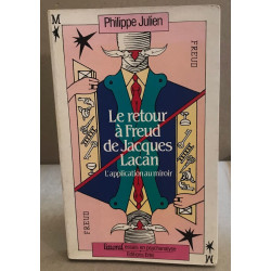 Le Retour à Freud de Jacques Lacan : l'application au miroir
