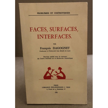 Faces surfaces interfaces