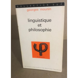 Lingustique et philosophie