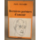 Derniers poèmes d'amour