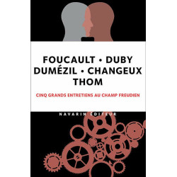 Cinq grands entretiens au Champ freudien - Foucault Duby Dumézil...