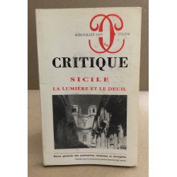 Critique 553-554 sicile (Revue Critiq)