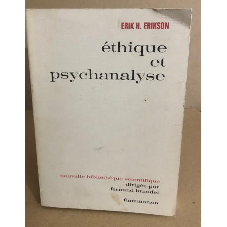 Ethique et psychanalyse