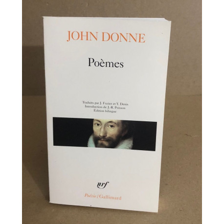 Poemes de John Donne: Éd. bilingue