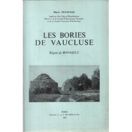 Les bories de vaucluse région de Bonnieux