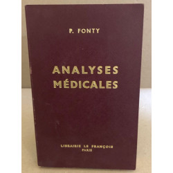 Analyses médicales Constantes biologiques et interprétation de...