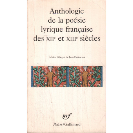Antho de La Poe Lyriq: Edition bilingue de Jean Dufournet