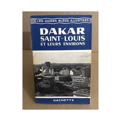 Dakar saint louis et leurs environs