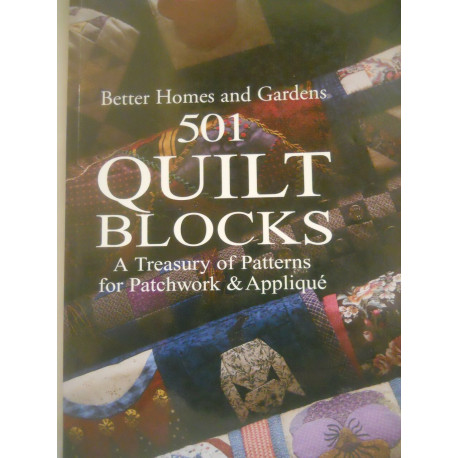 501 Quilt Blocks: A Treasury of Patterns for Patchwork et Applique...