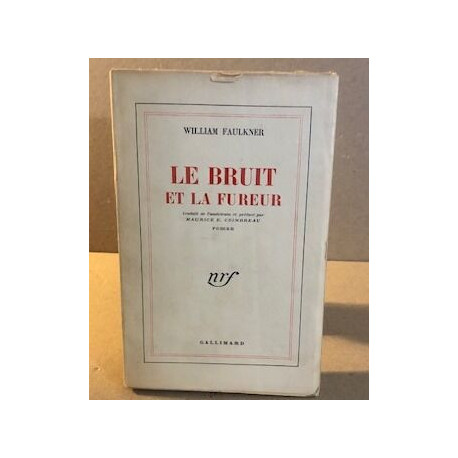 Le bruit et la fureur