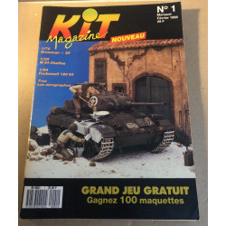 1 lot de 6 revues " kit magazine " du n° 1 au n° 6 inclus