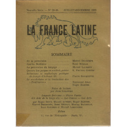 La france latine n° 39-40