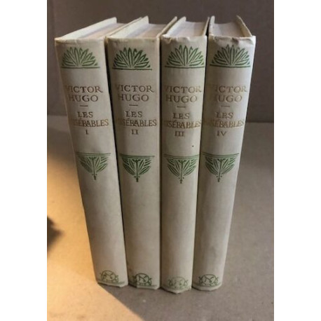 Les misérables ( complet en 4 tomes )