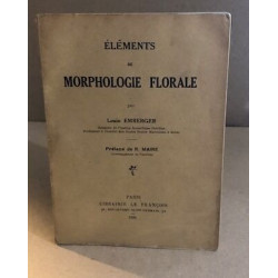 Elements de morphologie florale