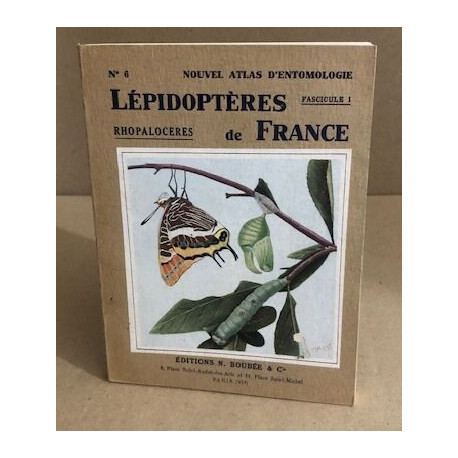 Atlas des lépidoptères de france / fascicule 1 : rhopalocères