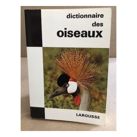 Dictionnaire des oiseaux