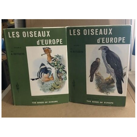 Les oiseaux d'europe / 2 tomes / reproductions en couleurs de John...