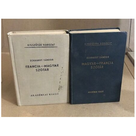 Dictionnaire magyar -francia + francia magyar / 2 tomes