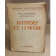 Matiere et lumiere