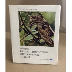 Guide la protection des oiseaux utiles