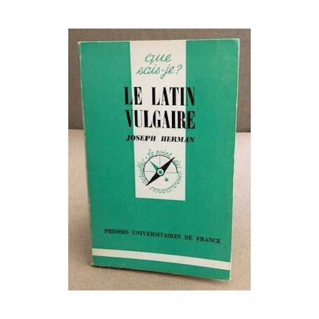Le latin vulgaire
