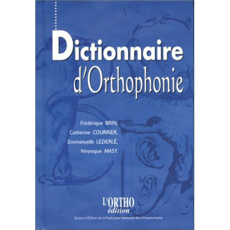 Dictionnaire d'orthophonie