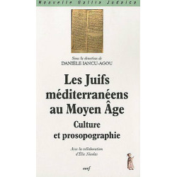 LES JUIFS MEDITERRANEENS AU MOYEN AGE - CULTURE ETPROSOPOGAPHIE:...