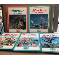 5 albums de martine / martine en avion -martine en voyage -martine...