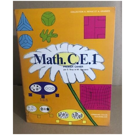 Math.CE1 / premier cahier