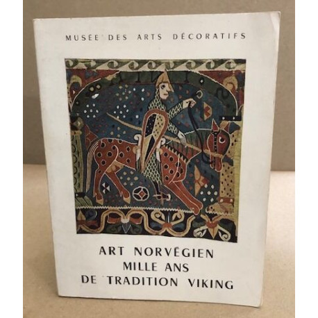 Art novegien mille ans de tradition viking/52 planches h-t