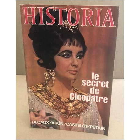 Historia n° 333 / le secret de cleopatre