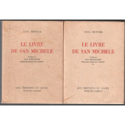 Le livre de san michele / en 2 tomes ( complet )