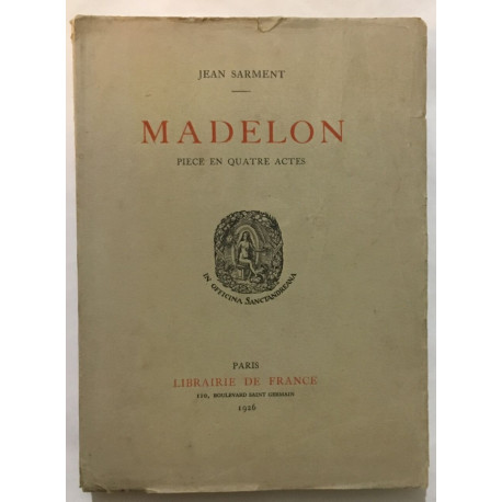 Madelon : pièce en 4 actes