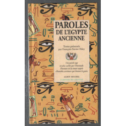 Paroles de l'Egypte ancienne