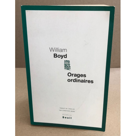 Orages ordinaires