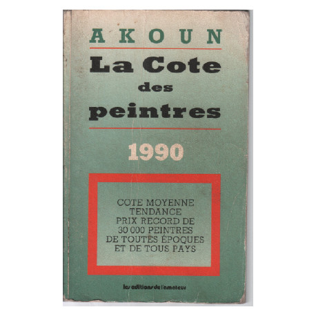 La cote des peintres