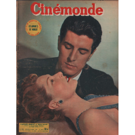 Revue cinémonde n°973 / couverture :simonne renant et jean danet