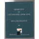 Memento de l'économie africaine (6e édition , fac similé)