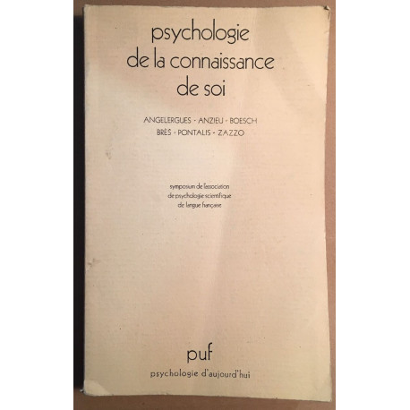 Psychologie de la connaissance de soi