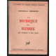 La musique en Russie (des origines à nos jours)