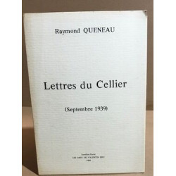 Lettres du cellier ( septembre 1939 ) / edition originale limitée...