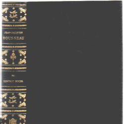 Du contrat social ou principes du droit politique/ illustrations...