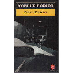 Prière d'insérer