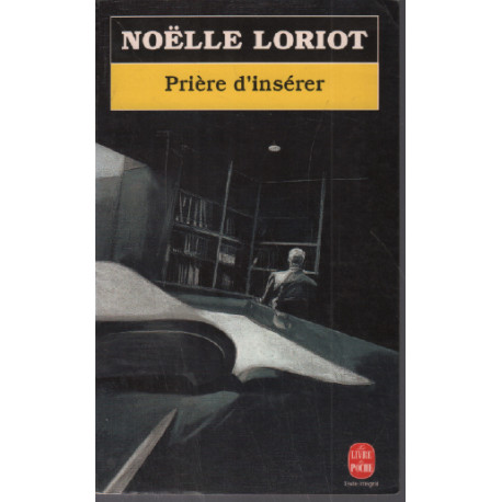 Prière d'insérer